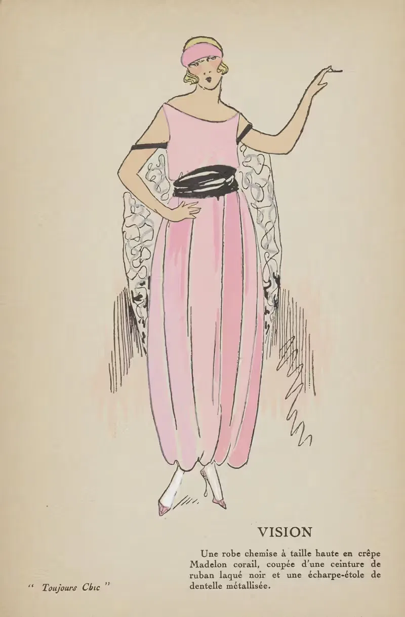 Всегда шик, Раздевания – Видение by Ж.-П. Жумар, 1921-1922 — digital art print download