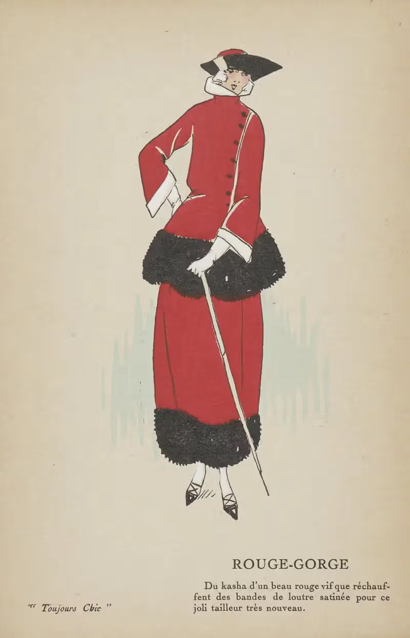 Toujours Chic, Les Robes – Rouge-Gorge — G-P. Joumard