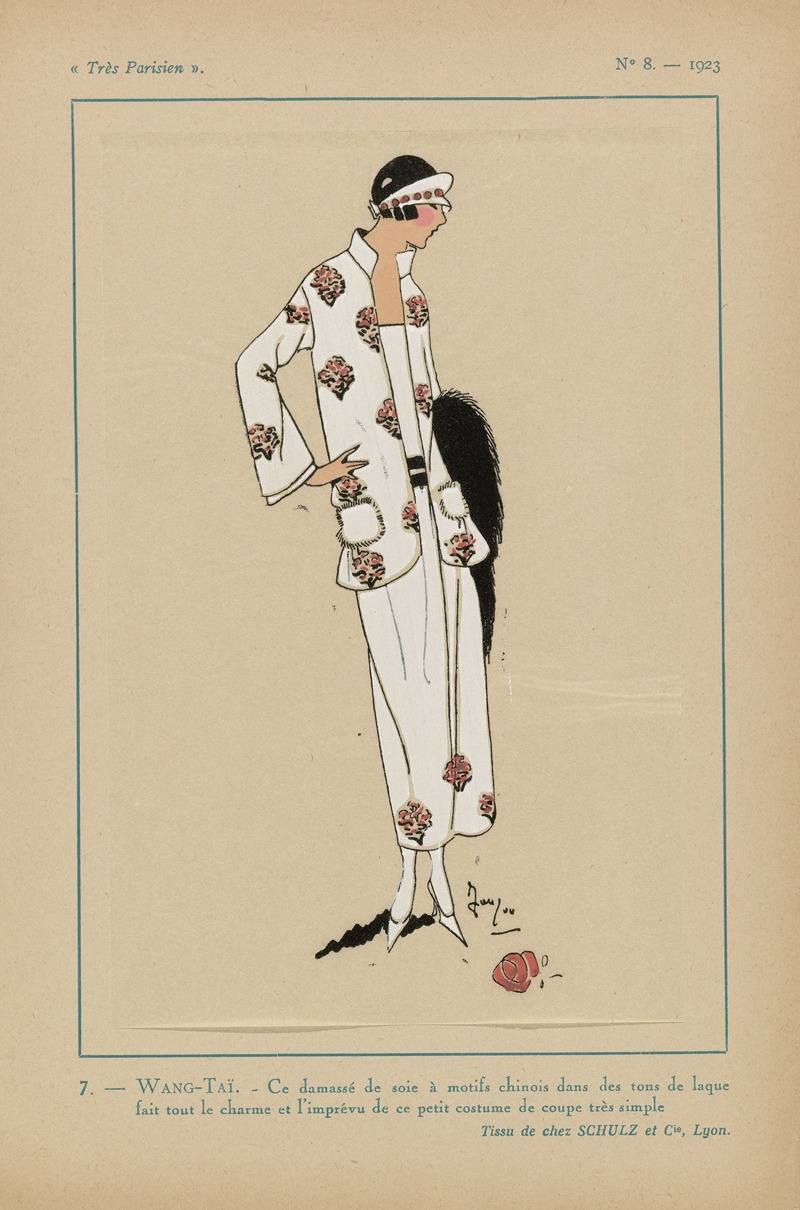 Ван-Тай. by Ж.-П. Жумар, 1923 — digital art print download
