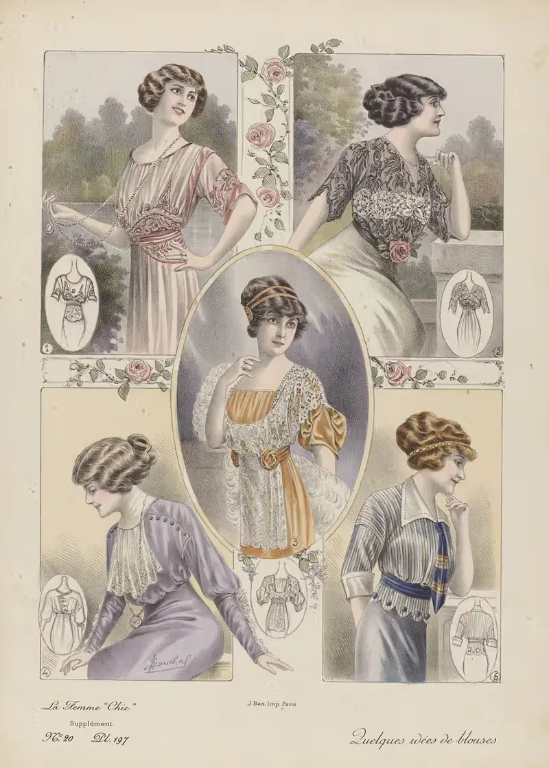 La Femme chic – Quelques idées de blouses — J Bas