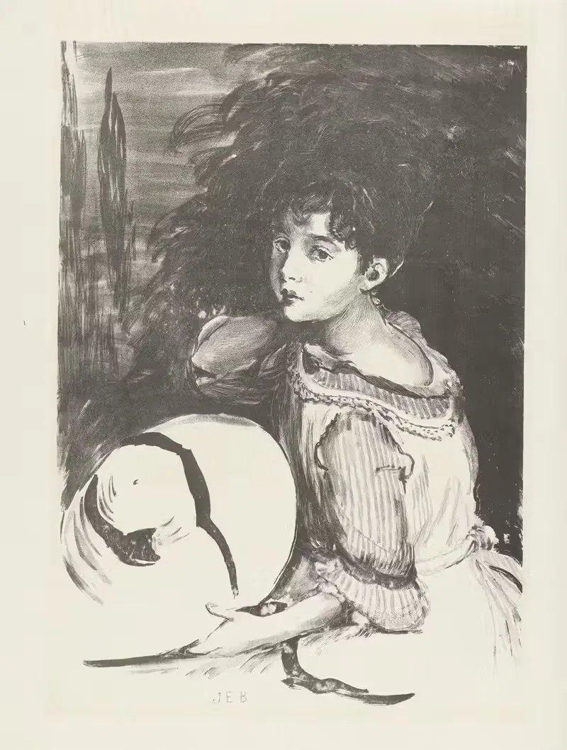 Jeune fille (Pouponne) — Jacques-Émile Blanche