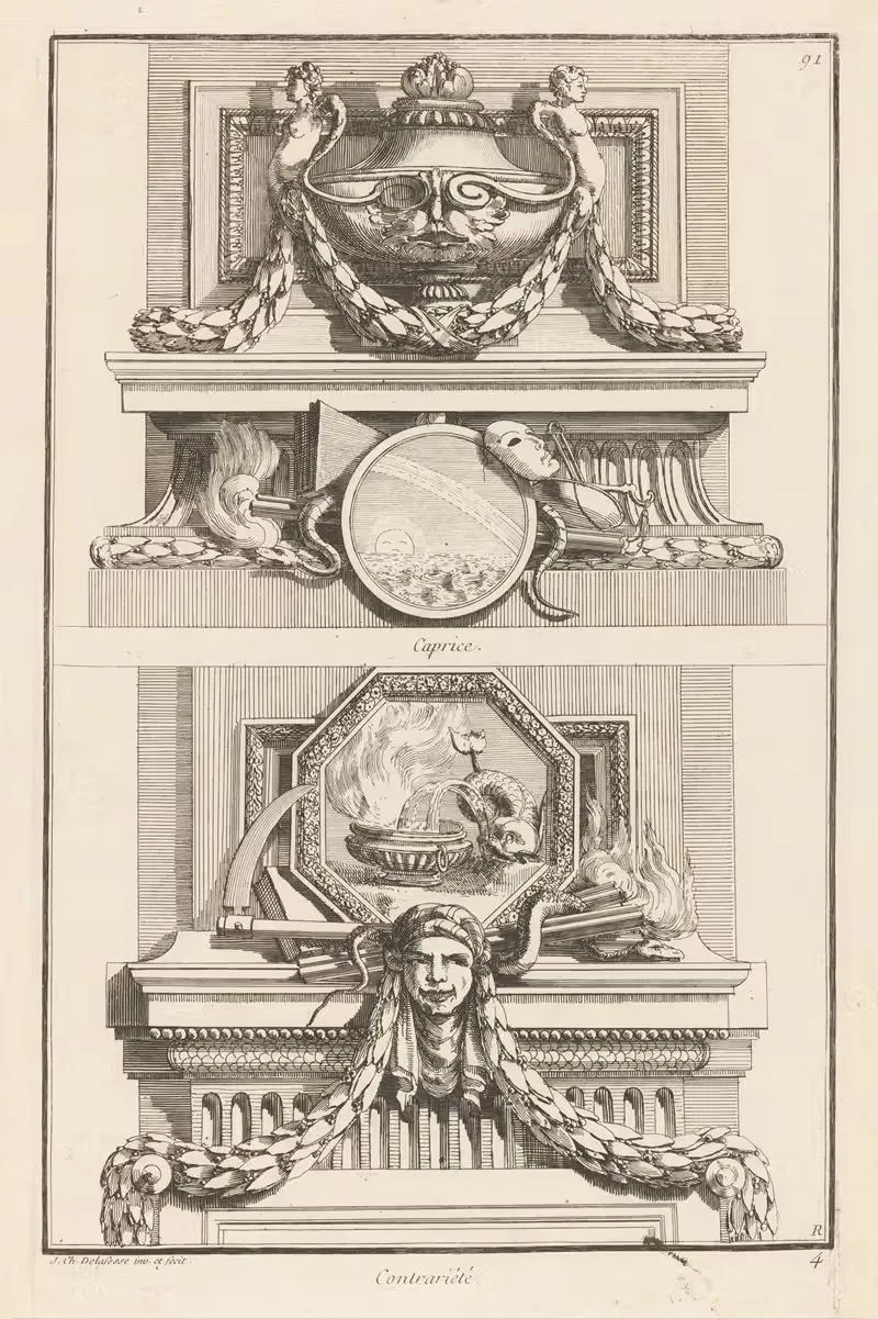 Caprice, Contrariété by Jean-Charles Delafosse, 1768 - 1771 — digital art print download