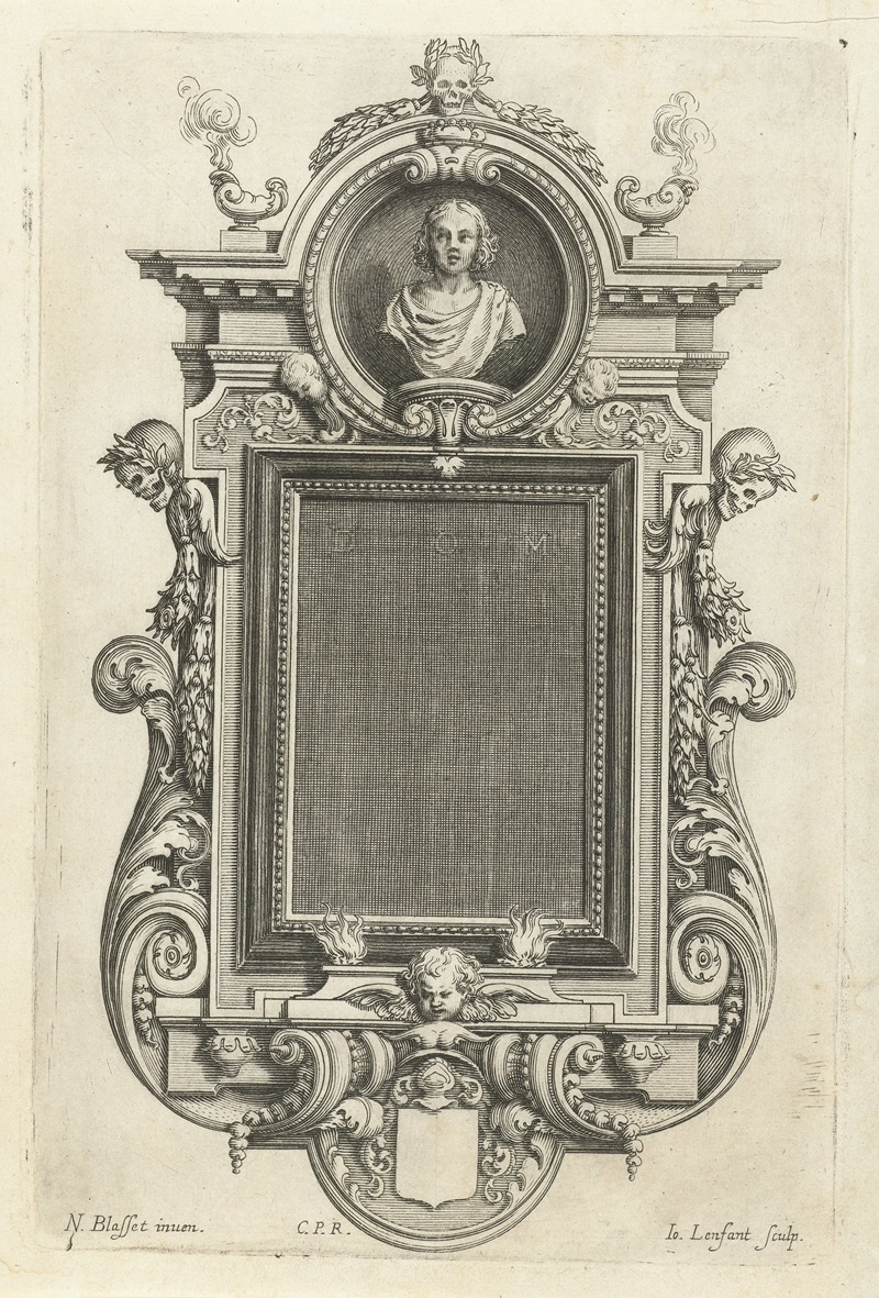 Epitaph by Jean Lenfant, 1625-1641 — digital art print download