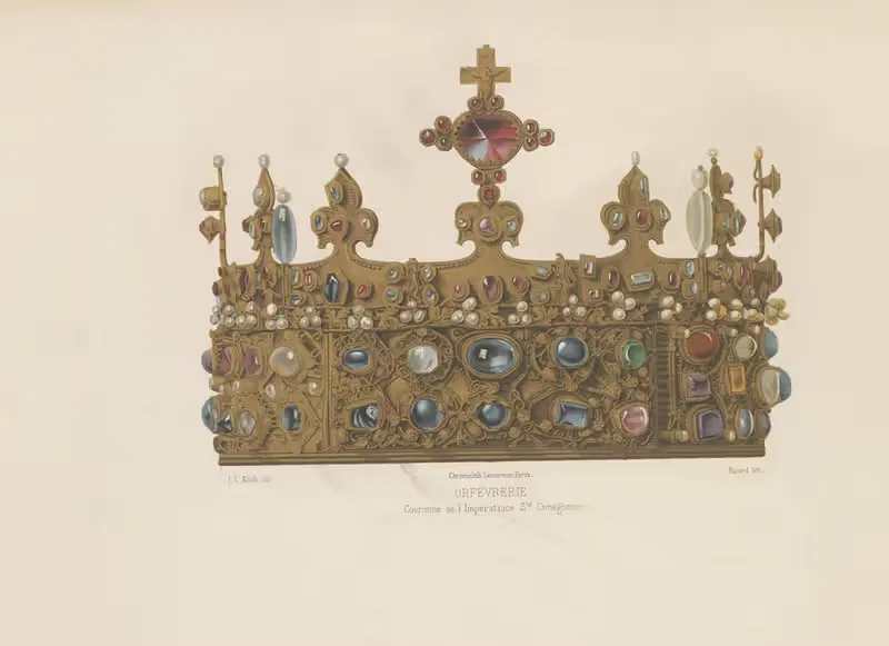 Couronne de l'Impératrice Ste. Cunegonde — Joseph Rose Lemercier
