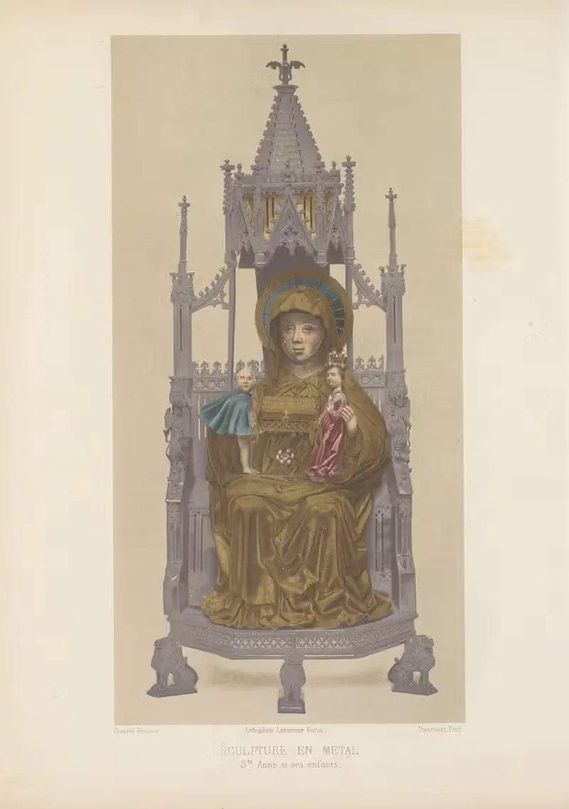 Sainte Anne et ses enfants — Joseph Rose Lemercier