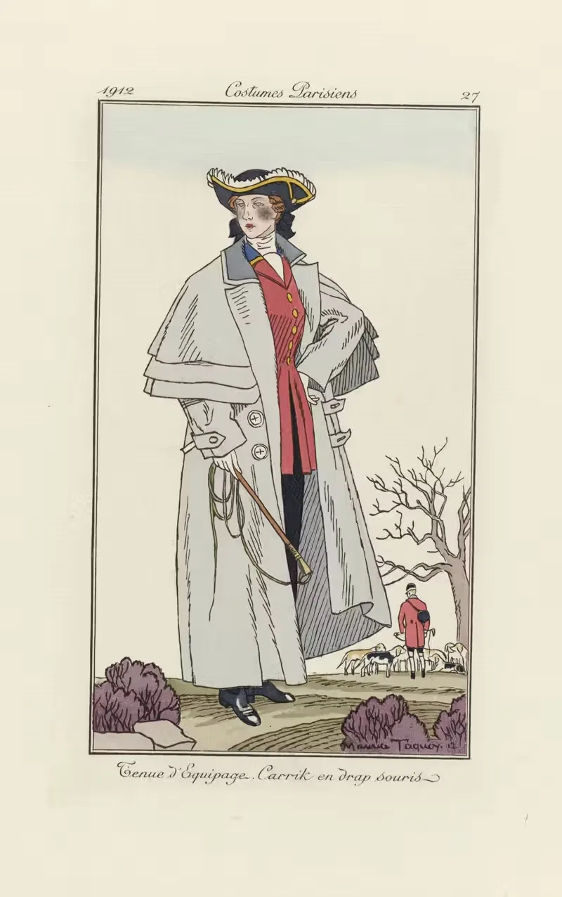 Tenue d'Equipage by Maurice Taquoy, 1912 — digital art print download