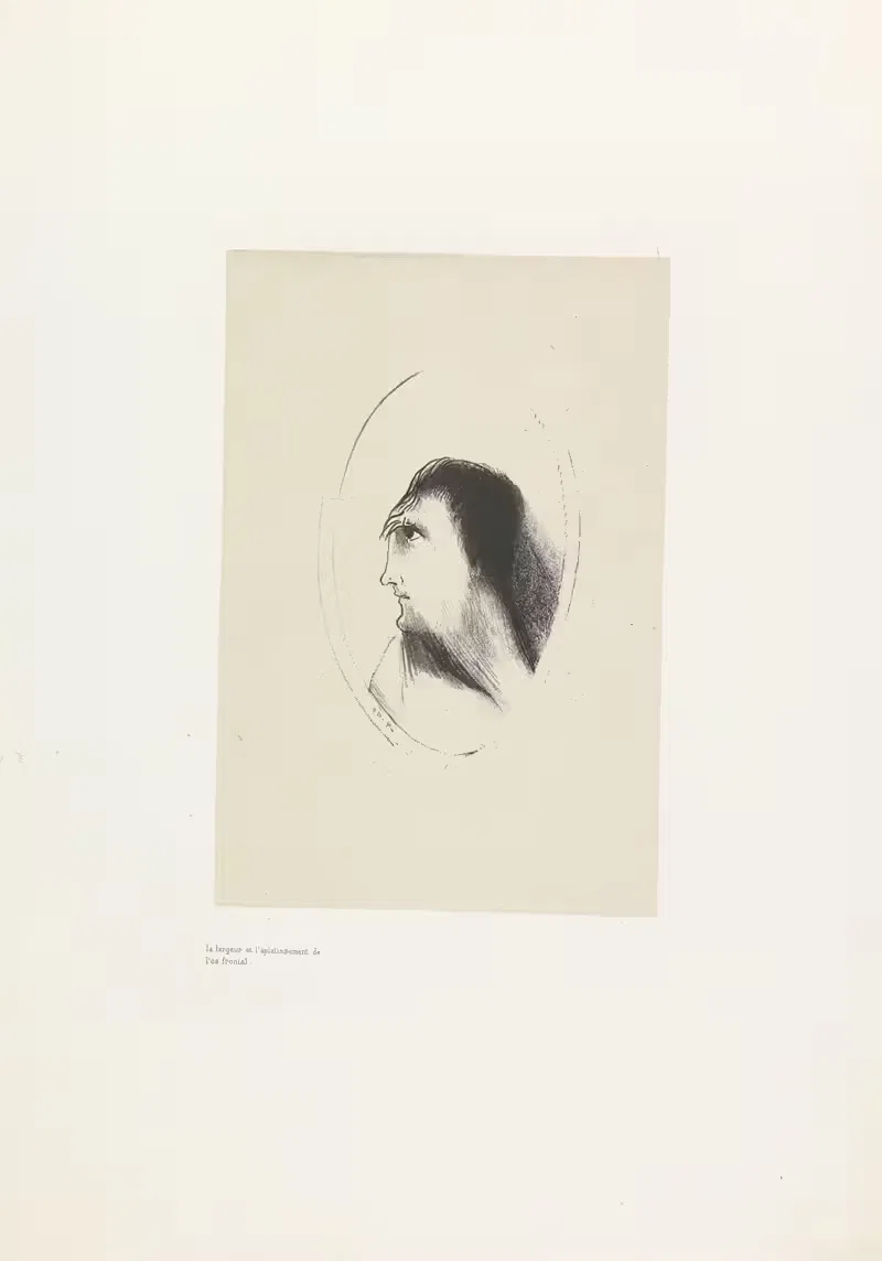 The Breadth and Flatness of the Frontal Bone — Odilon Redon