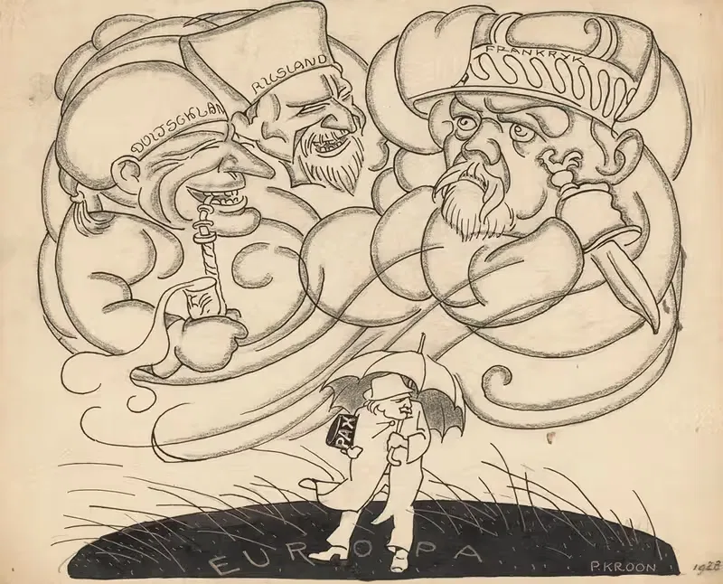 Гроза в Генуе by Патрик Круун, 1922 — digital art print download