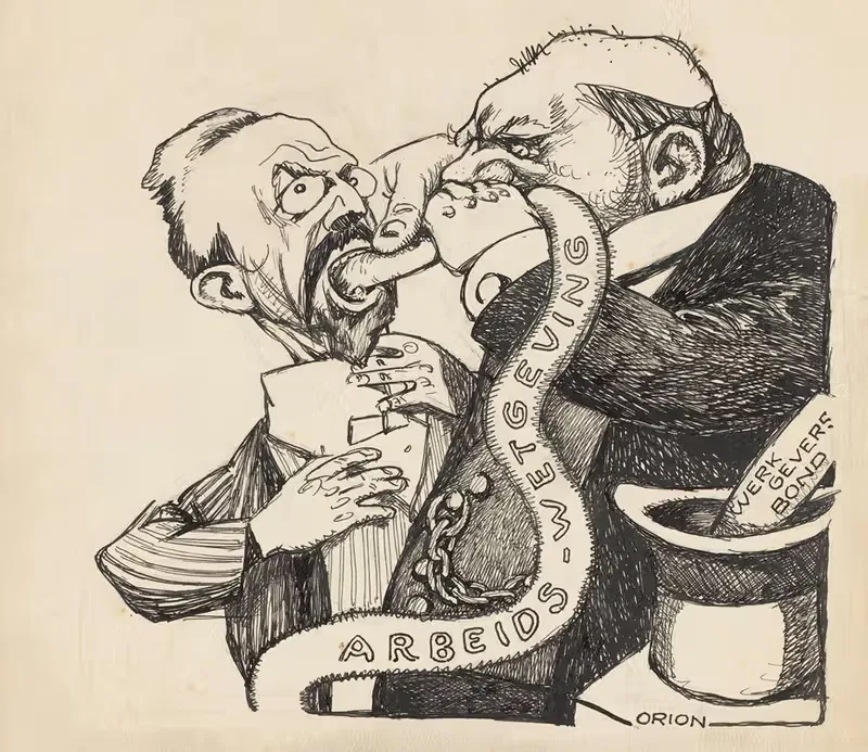 De schone veren van Minister Aalberse — Patricq Kroon