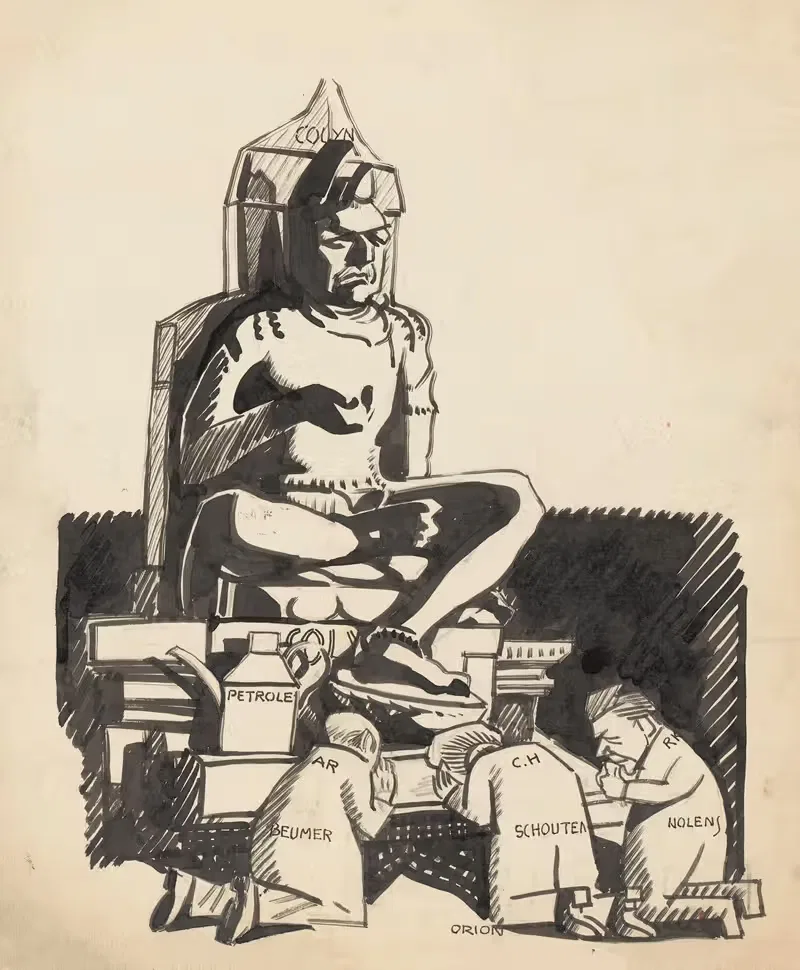 Молчаливый бог by Патрик Круун, 1920-1935 — digital art print download