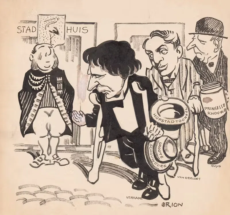 Гаагские сцены. Искусство by Патрик Круун, 1910-1935 — digital art print download