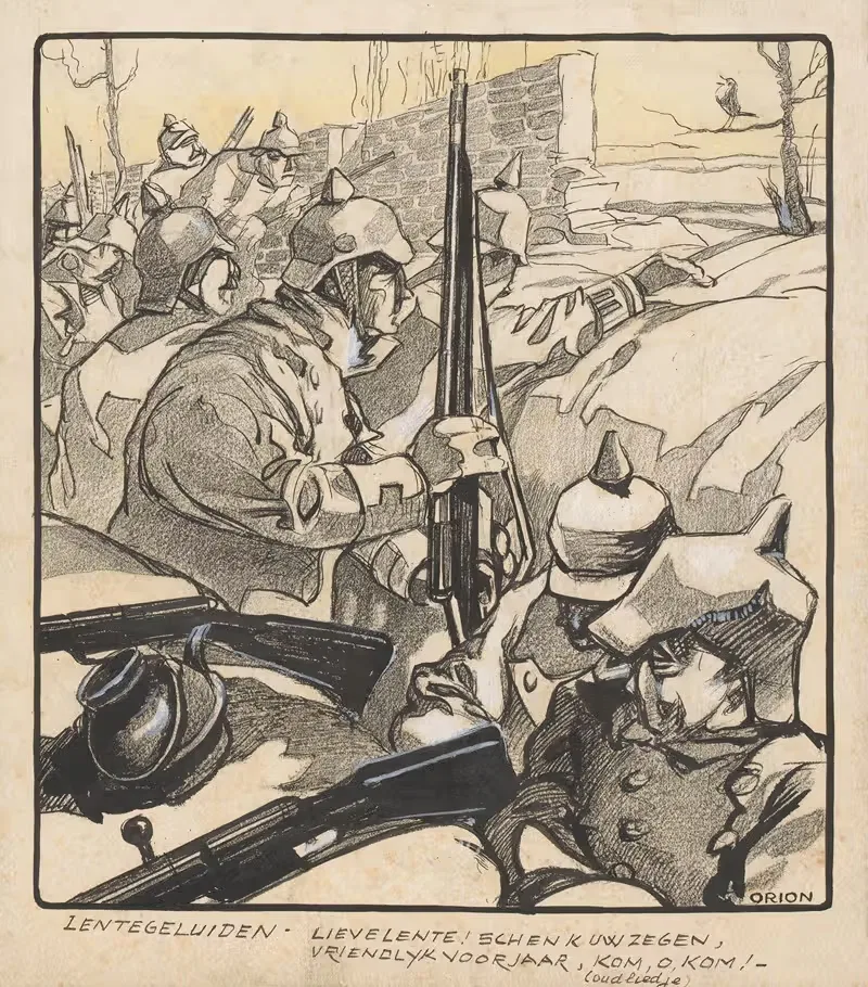 Звуки весны by Патрик Круун, 1914-1918 — digital art print download