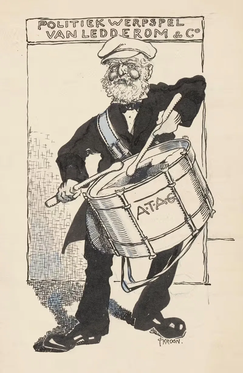 Politiek werpsel van Ledderom & Co. — Patricq Kroon
