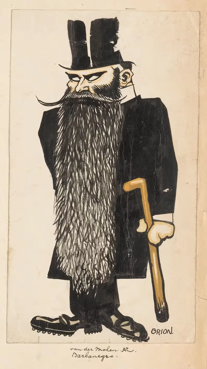 ван дер Молен. АР. Барбанегро by Патрик Круун, 1908-1925 — digital art print download