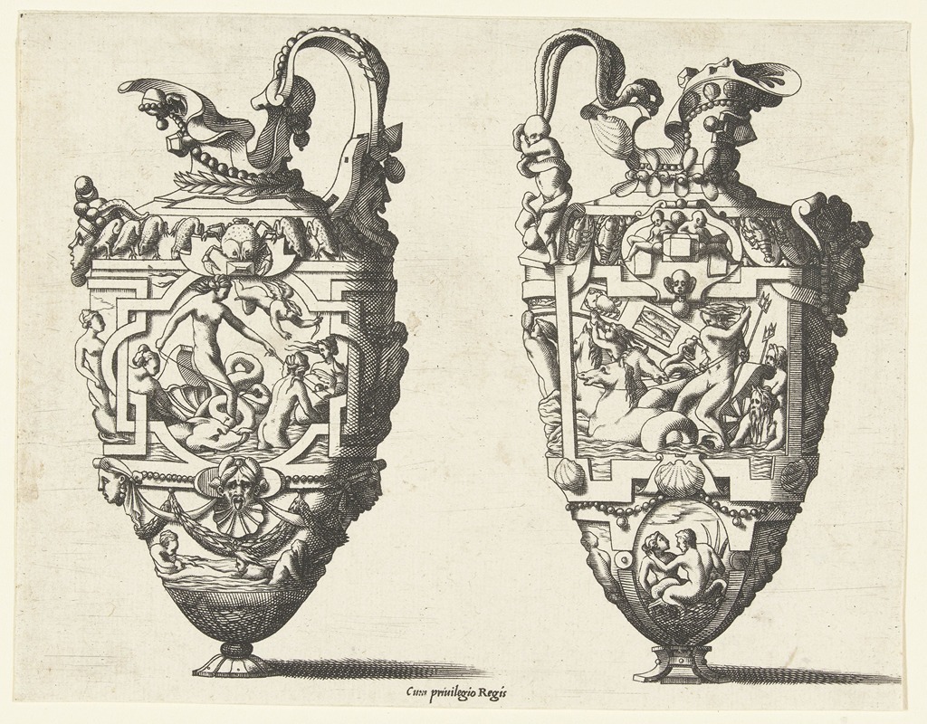 Два кувшина by Рене Бувен, 1542 - 1580 — digital art print download