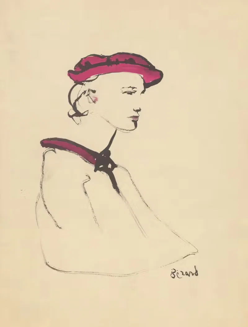 Пятьдесят лет парижской элегантности by Общество Нувель Меркюр, 1953 — digital art print download