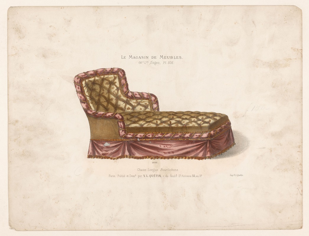 Шезлонг Бурличонов by Виктор Леон Мишель Кетен, 1832 - 1904 — digital art print download