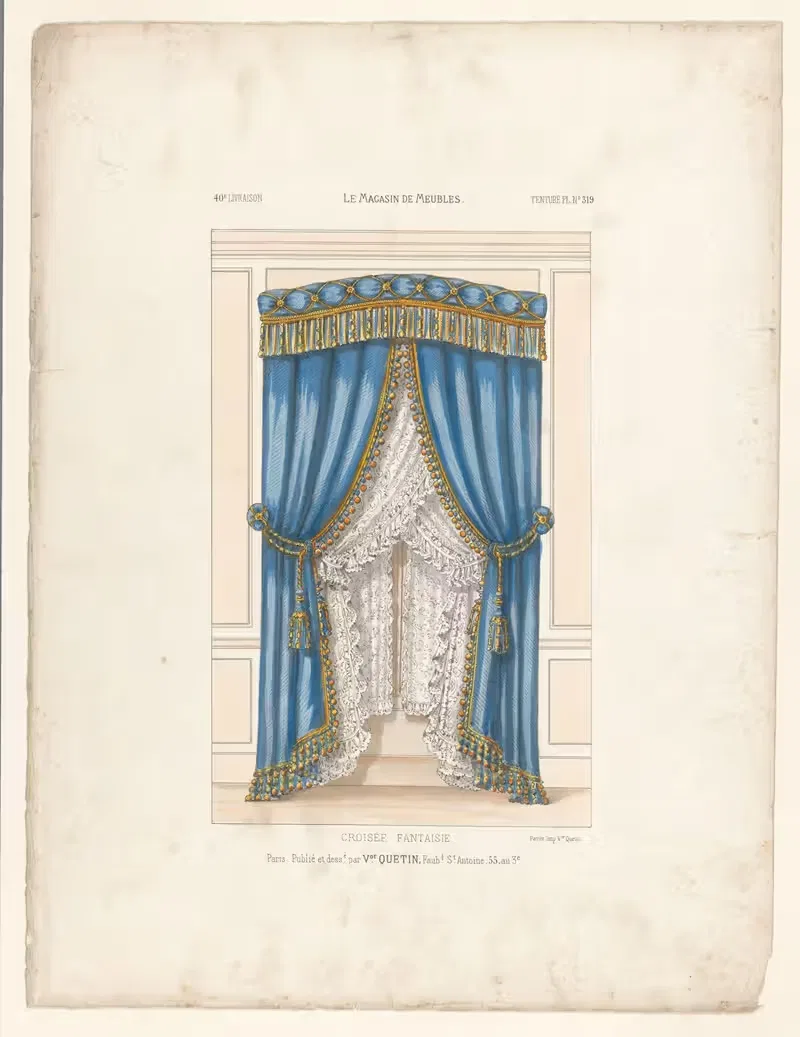Фантазийное перекрестие by Виктор Леон Мишель Кетен, 1832 - 1904 — digital art print download