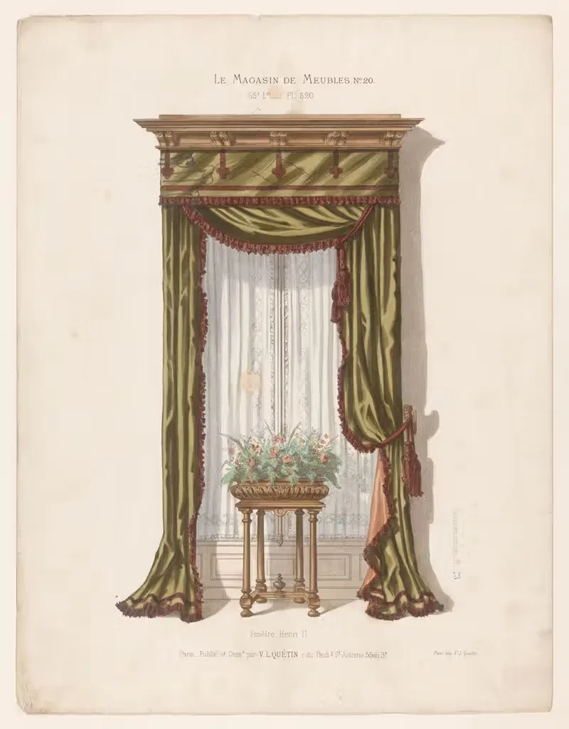 Окно Генри II by Виктор Леон Мишель Кетен, 1832 - 1904 — digital art print download