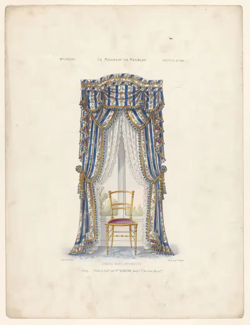 Окно Марии Антуанетты by Виктор Леон Мишель Кетен, 1832 - 1904 — digital art print download
