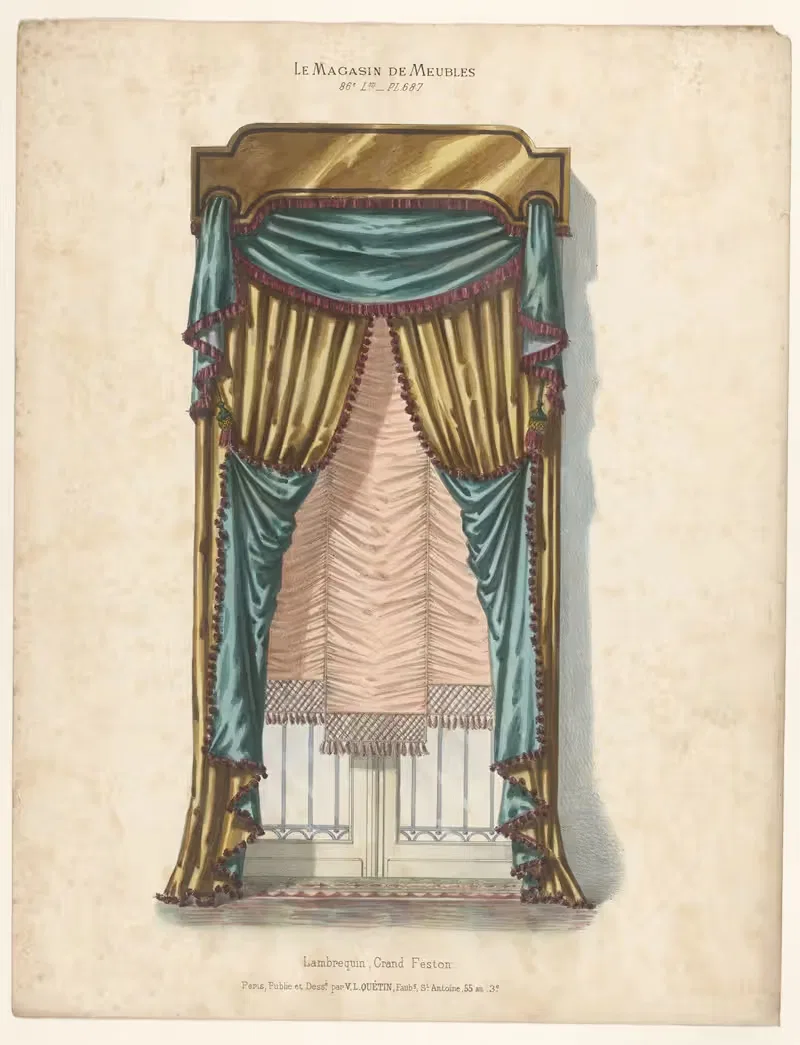 Lambrequin, Grand Feston — Victor Léon Michel Quétin
