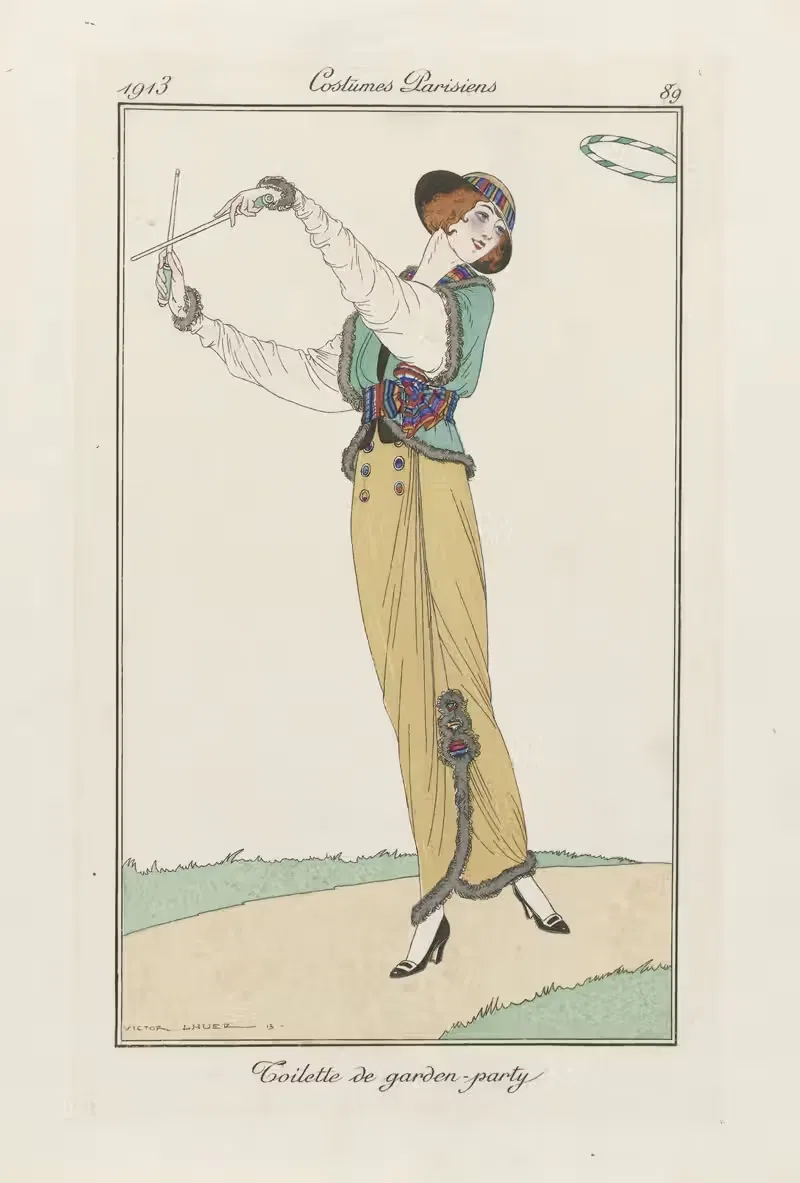 Toilette de garden-party — Victor Lhuer