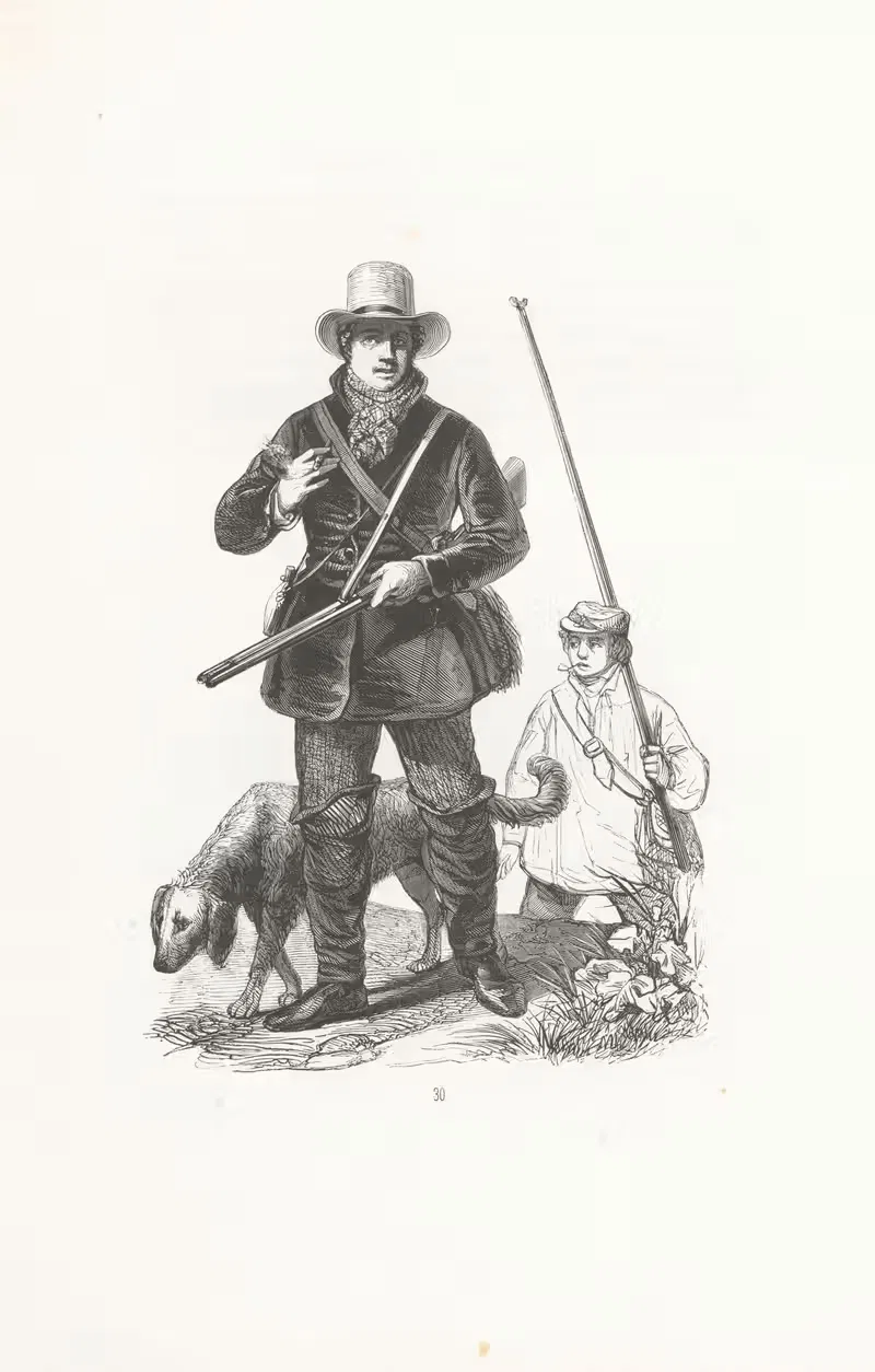 De liefhebberij jager by Willem Hendrik Schmidt, 1841 — digital art print download