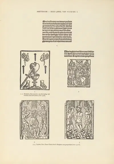L'art typographique dans les Pays-Bas pendant les années 1500 à 1540 Pl.002 by Wouter Nijhoff, 1926 — digital art print…