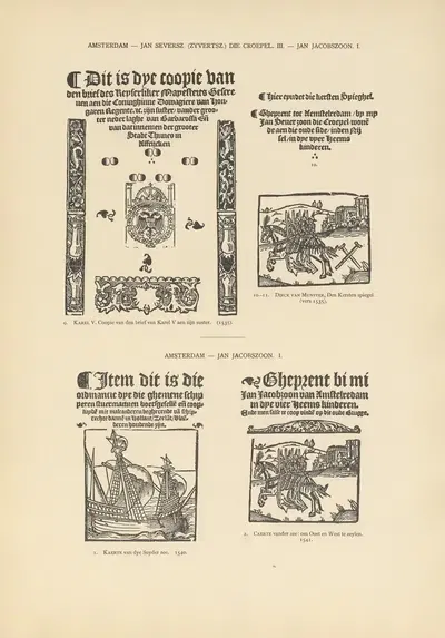 L'art typographique dans les Pays-Bas pendant les années 1500 à 1540 Pl.025 by Wouter Nijhoff, 1926 — digital art print…