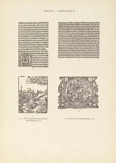 L'art typographique dans les Pays-Bas pendant les années 1500 à 1540 Pl.029 by Wouter Nijhoff, 1926 — digital art print…