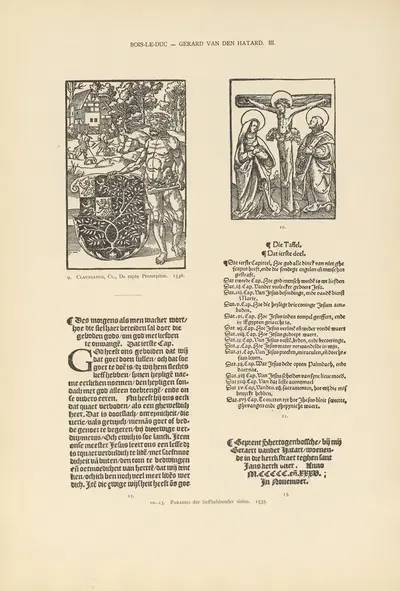 L'art typographique dans les Pays-Bas pendant les années 1500 à 1540 Pl.034 by Wouter Nijhoff, 1926 — digital art print…