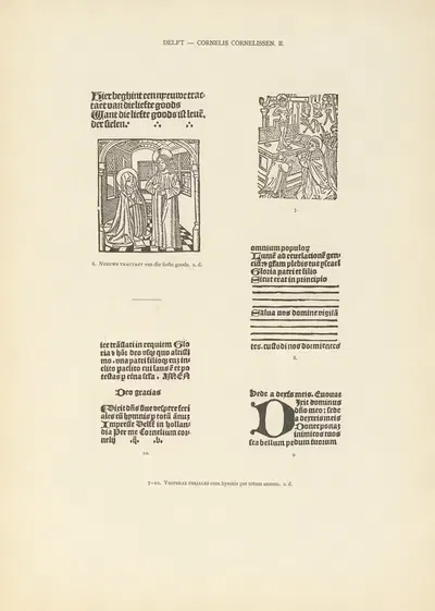 L'art typographique dans les Pays-Bas pendant les années 1500 à 1540 Pl.036 by Wouter Nijhoff, 1926 — digital art print…