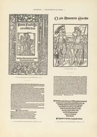L'art typographique dans les Pays-Bas pendant les années 1500 à 1540 Pl.053 by Wouter Nijhoff, 1926 — digital art print…