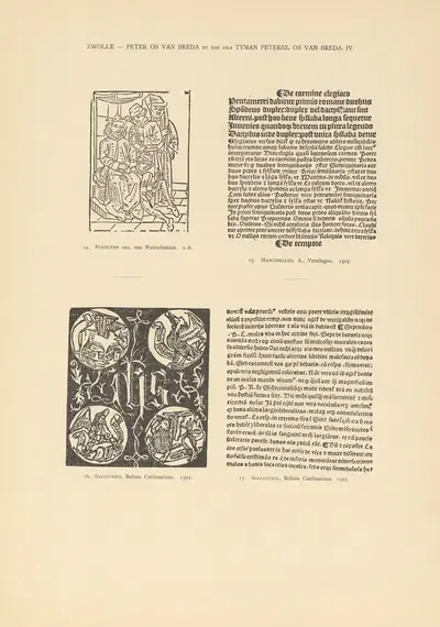L'art typographique dans les Pays-Bas pendant les années 1500 à 1540 Pl.133 by Wouter Nijhoff, 1926 — digital art print…