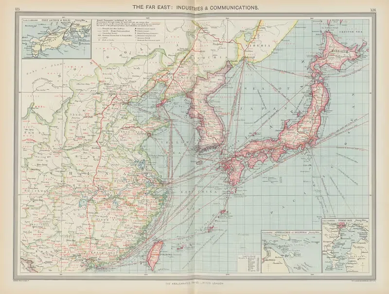 The Far East—Industries and Communications — Amalgamated Press