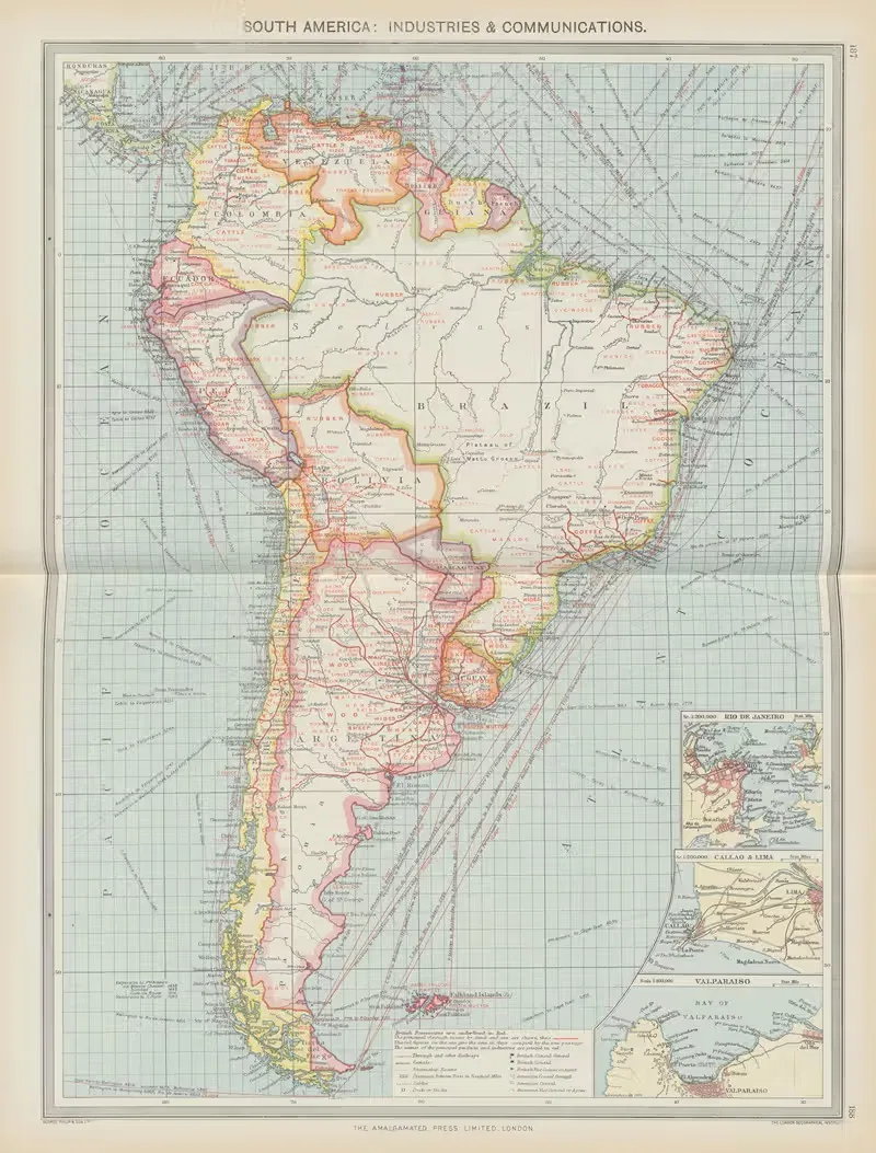 South America—Industries and Communications — Amalgamated Press