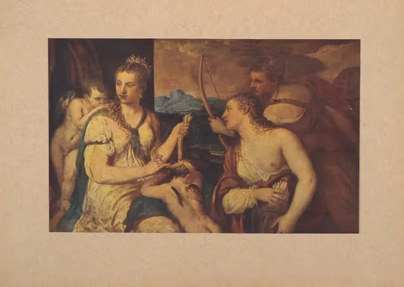Tiziano, Venere che benda Amore — Corrado Ricci