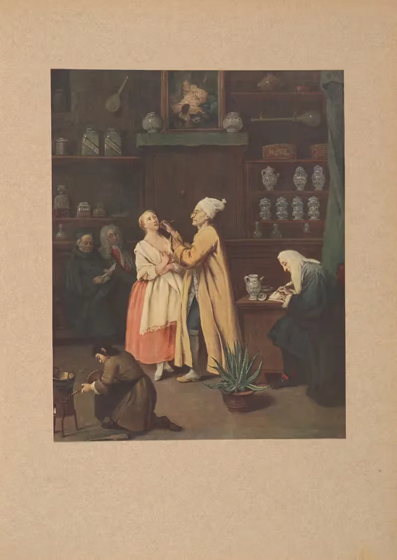 Pietro Longhi, Il dentista — Corrado Ricci
