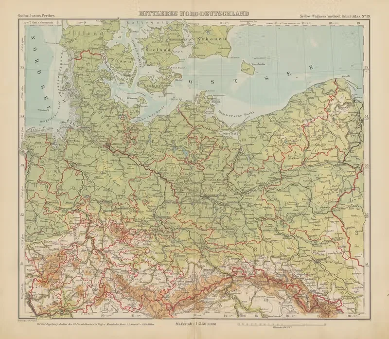 Mittleres Nord-Deutschland — Emil von Sydow