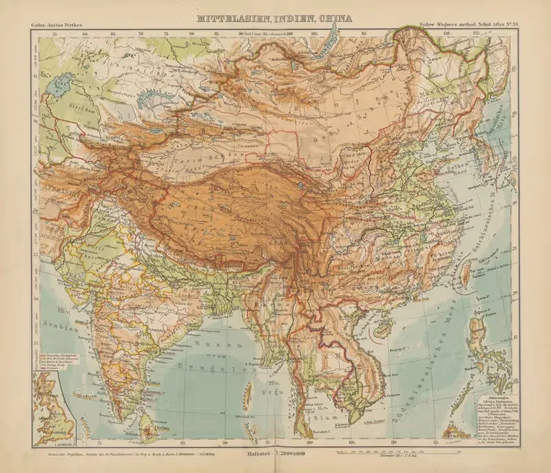 Mittelasien, Indien und China — Emil von Sydow