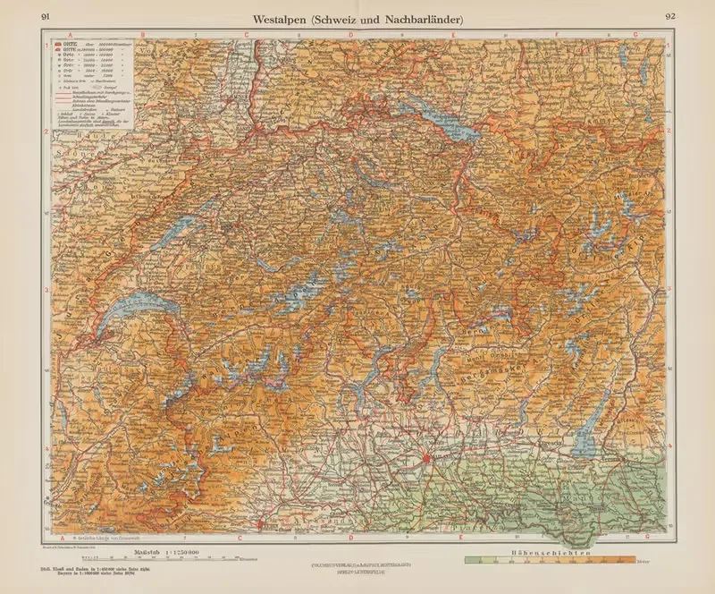 Westalpen (Schweiz und Nachbarlander) — Ernst Friedrich