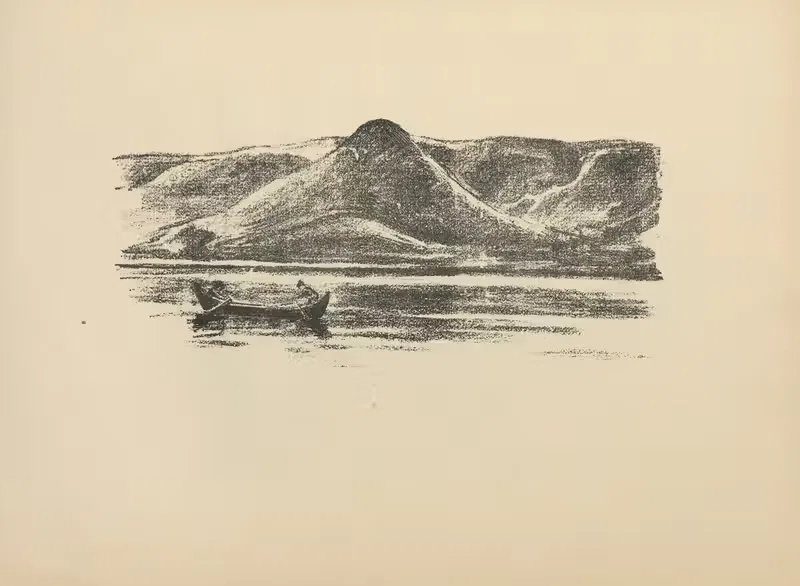 Наполеоновский холм на Мемеле by Германн Струк, 1916 — digital art print download