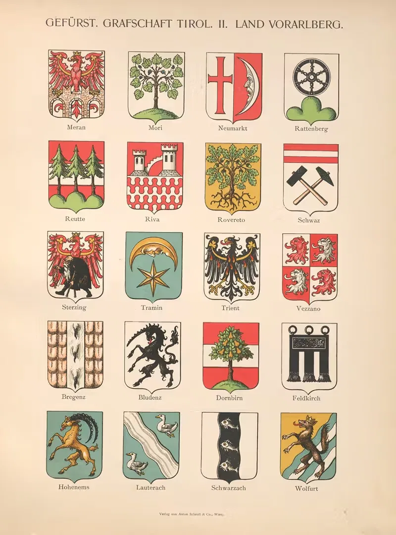 Gefurst. Grafschaft Tirol II. Land Vorarlberg — Hugo Gerhard Ströhl