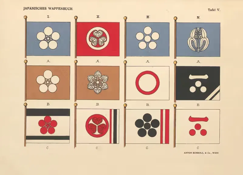 Japanische Wappenbuch Pl.06 — Hugo Gerhard Ströhl