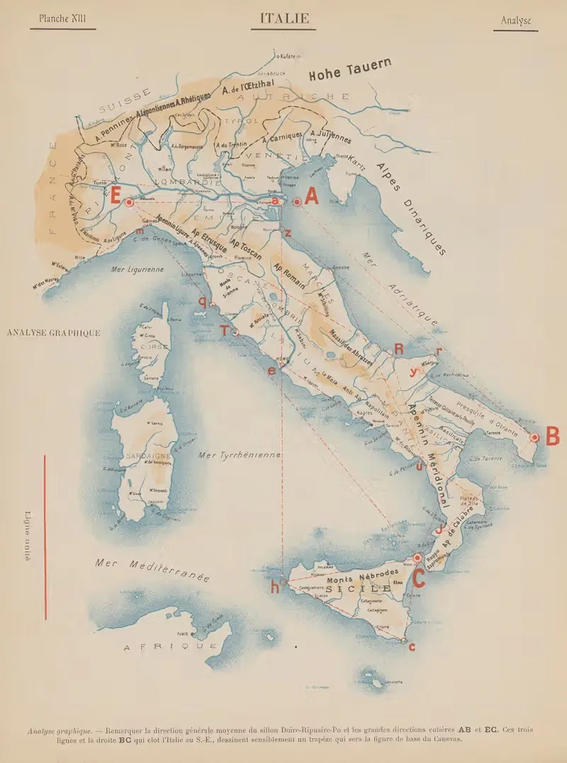 Italie – Analyse by Jacques Autor Parlier, 1907 — digital art print download