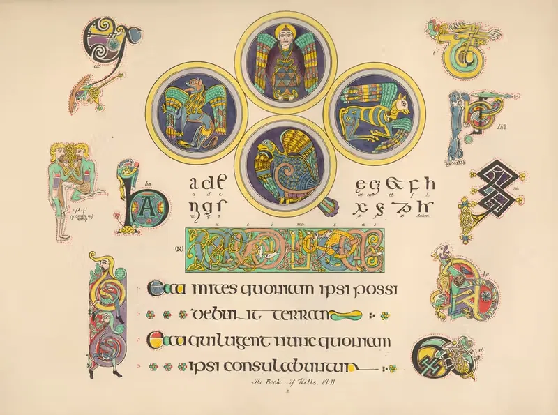 The Book of Kells. Plate II — John Obadiah Westwood