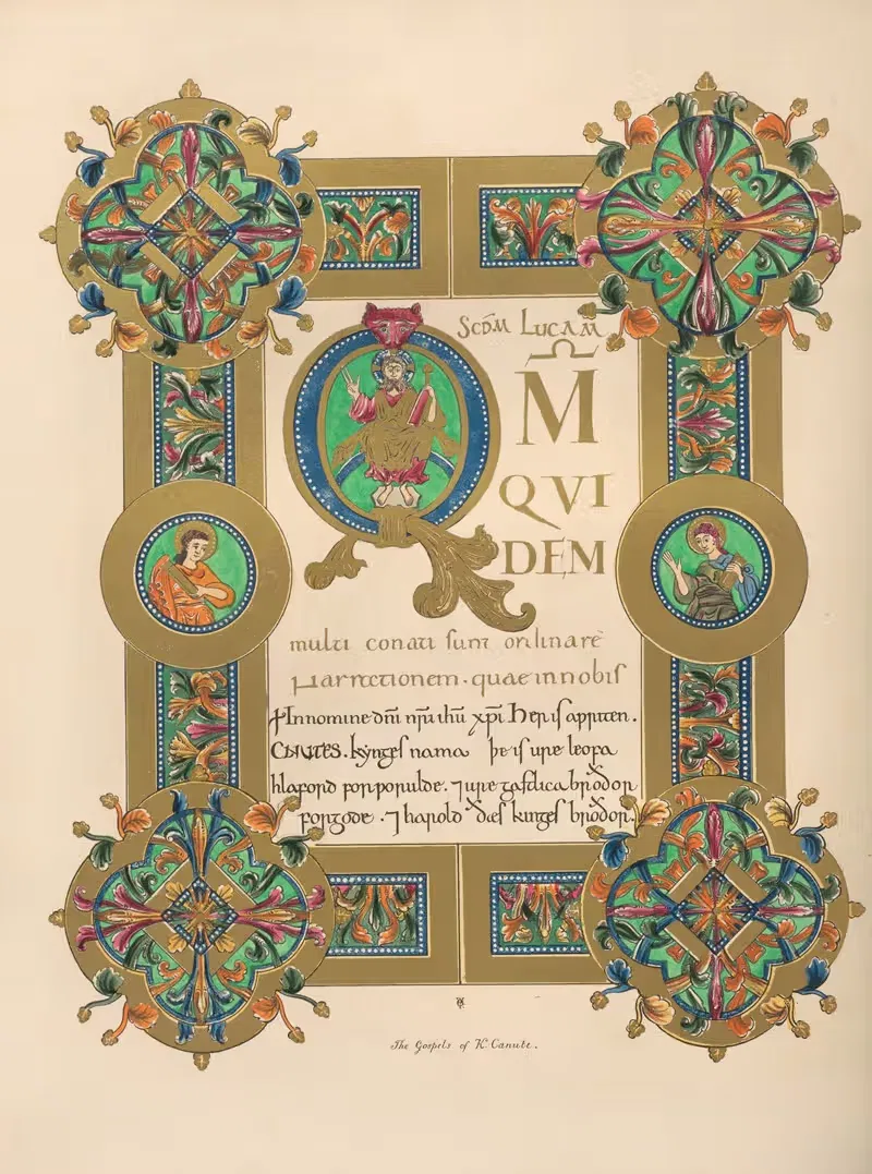 Евангелия Кнута. by Джон Обадия Уэствуд, 1845 — digital art print download