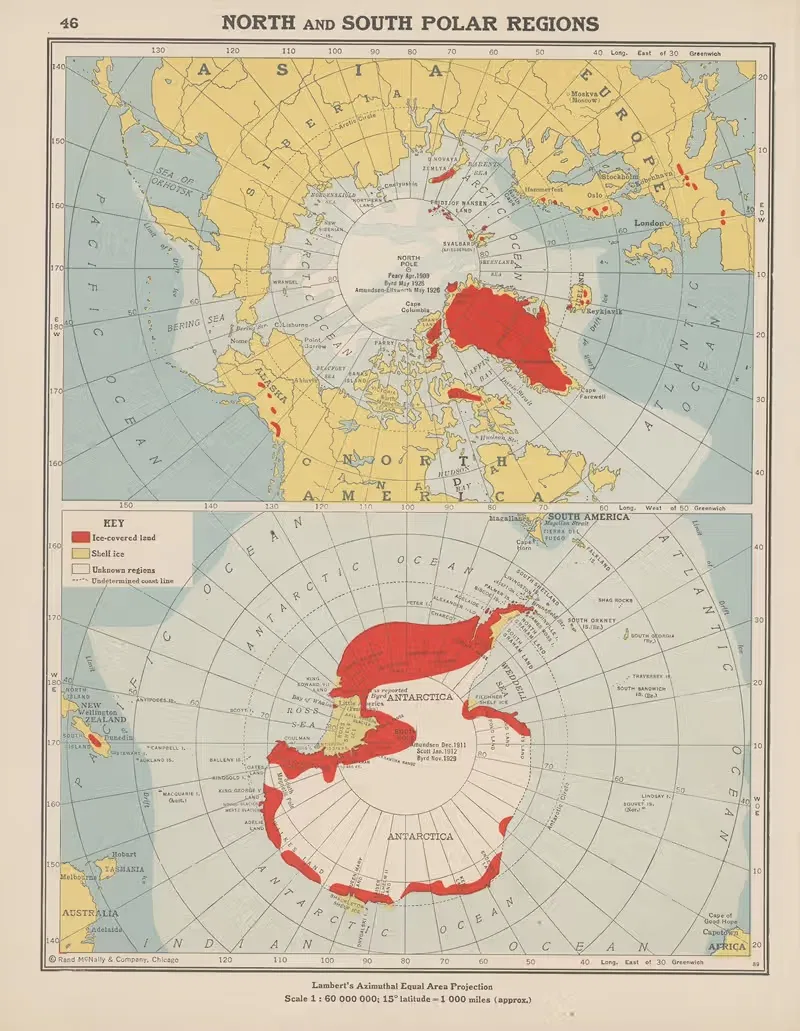 North and South Polar Regions — John Paul Goode