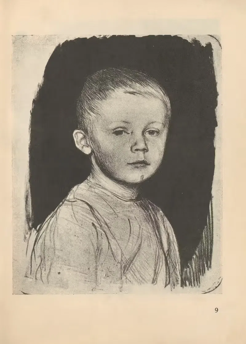 Ганс Кольвитц by Кэтэ Кольвиц, 1925 — digital art print download