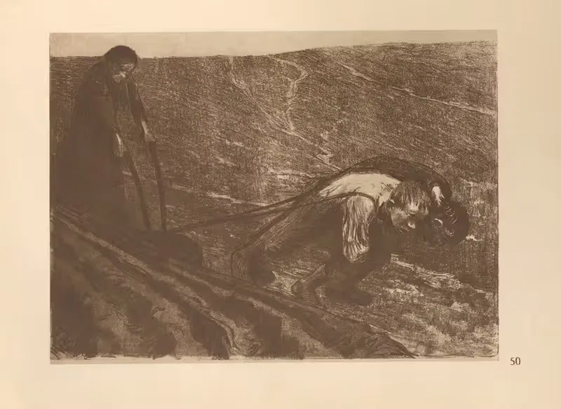 Zum 'Bauernkrieg' gehörig — Käthe Kollwitz